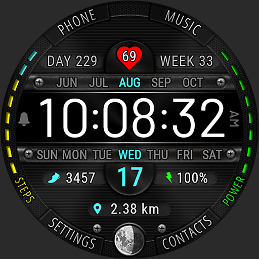 Futorum H2 Digital watch face Laai af op Windows