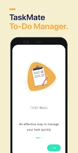TaskMate: To-Do Manager