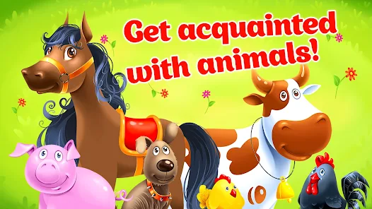 Kids Animal Farm Toddler Games 5