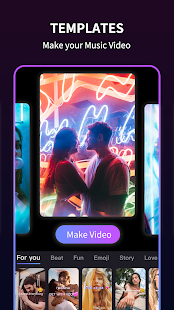 Mivo: music video maker Screenshot