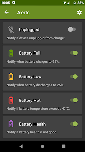 Charger Alert (Akkuzustand) Screenshot