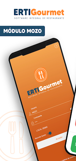 Android application ErtiGourmet screenshort