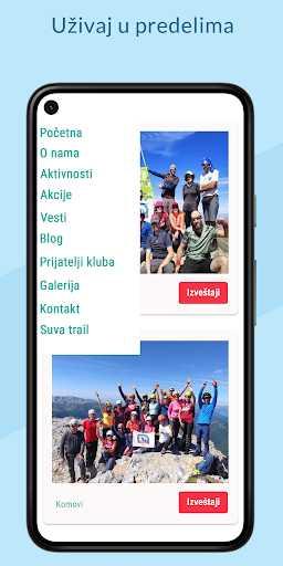 Android application PSK Mosor Nis screenshort