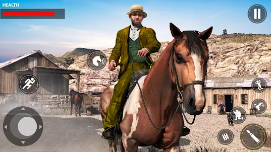 West Cowboy Game: Horse Riding