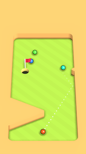 Android application Snake Golf screenshort