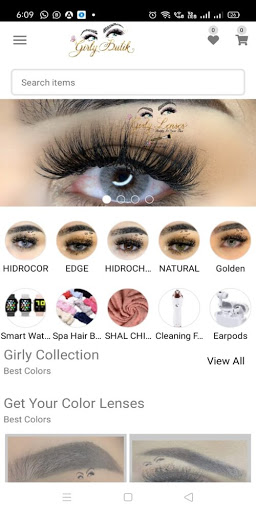 Android application Girly Butik screenshort