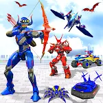 Cover Image of 下载 Archery king, Fly Bus Robot 3d  APK