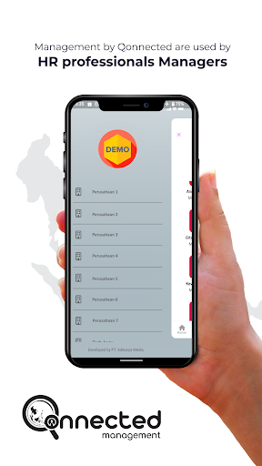 Android application Management by Qonnected screenshort