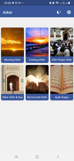 Android application Adhkar and Dua - Pro screenshort