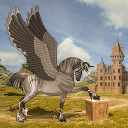 Descargar Flying Unicorn Horse Family Jungle Surviv Instalar Más reciente APK descargador