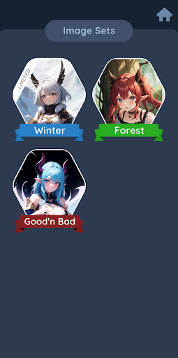 Android application Anime Puzzle screenshort