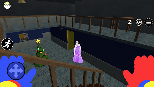 Frozen granny in scary game Screen 2