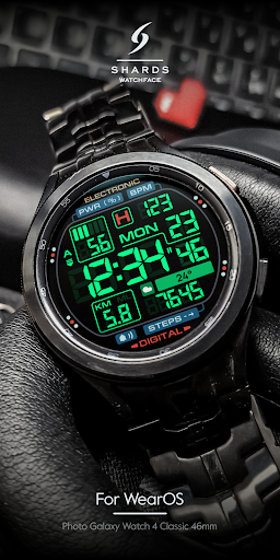 SH082 Watch Face, WearOS watch screenshot 5
