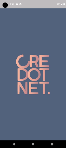 Android application CreDotNet screenshort