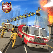 911 Rescue team Fire Truck Driver 2020