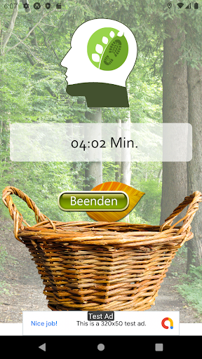 Android application App ins Grüne screenshort