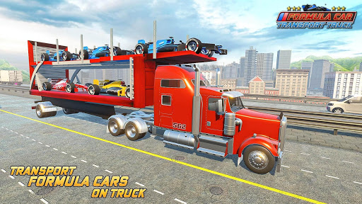 Android application Formula Car Transporter Truck screenshort