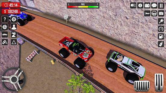 Mountain Driving 4X4 Car game Screenshot
