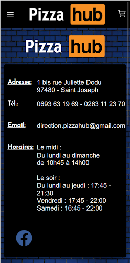 PizzaHUB Screen 2