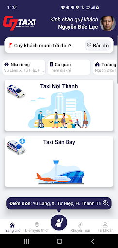 Android application G7 Taxi screenshort