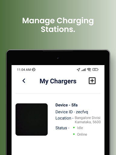 SFA EV CHARGING Screen 3