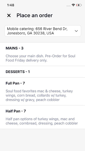 Dr. Shells Soul Food Kitchen Screen 2