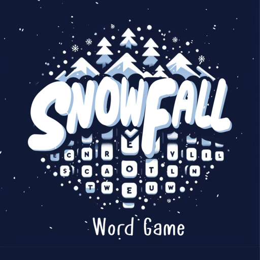 SnowFall Word Game logo
