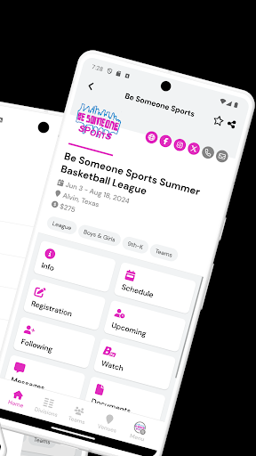 Be Someone Sports Screen 2
