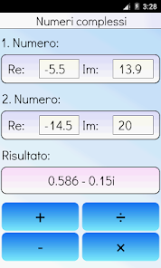 Numeri complessi Calculator - App su Google Play
