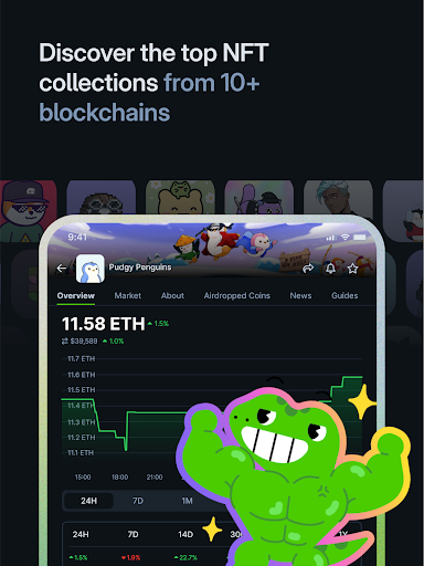 Screenshot of CoinGecko: Crypto Tracker, NFT