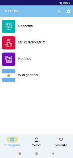 Tv Futbol Argentina en vivo screenshot 1