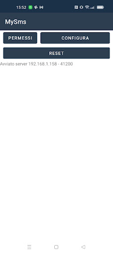 Android application MySms screenshort
