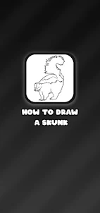 How To Draw a Skunk