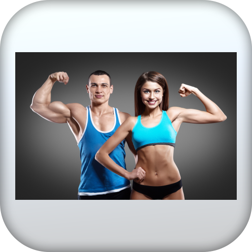Fitnees gym sport رياضة منزلية logo