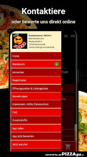 Pizza Joker Münster Screen 3