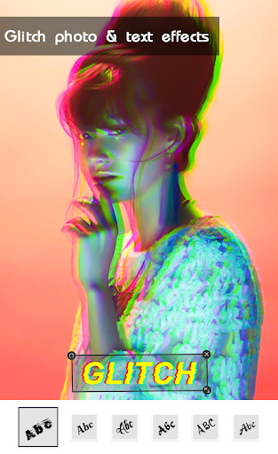 Glitch Effect-3D Photo Editor