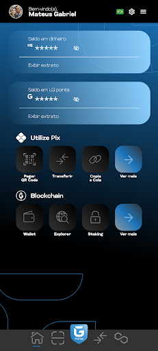 Android application LGBank screenshort