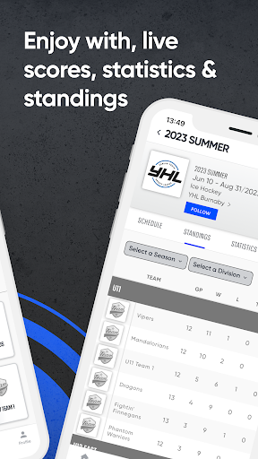 Canlan Sports Stats Screen 2