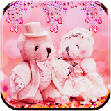 Pink Love Teddy Bear Diamond icon