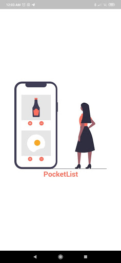 Android application PocketList screenshort