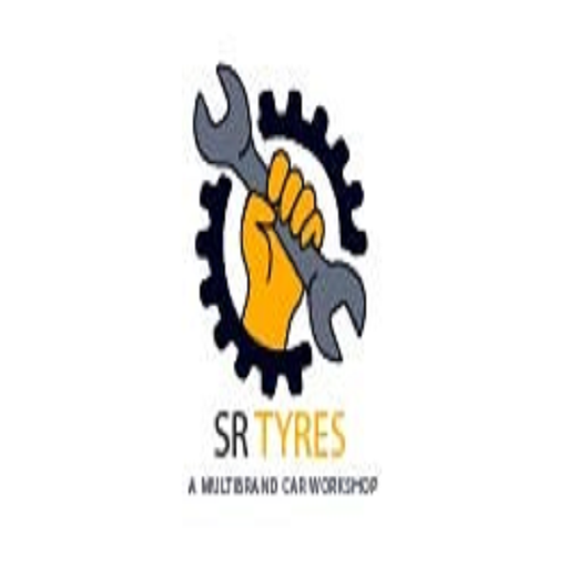SR Tyres Automobile logo