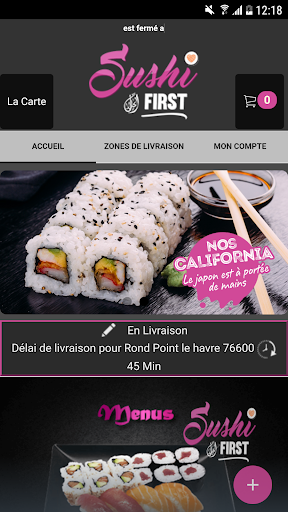 Sushi First Le Havre Screen 2