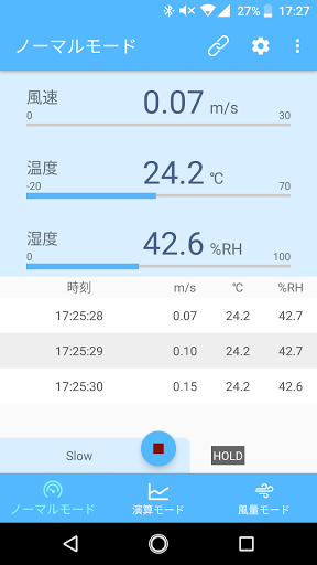 風速計計測ソフトウェア
