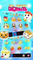 screenshot of Love Sweets Keyboard Theme