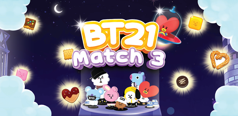 BT21 Match 3 Puzzle