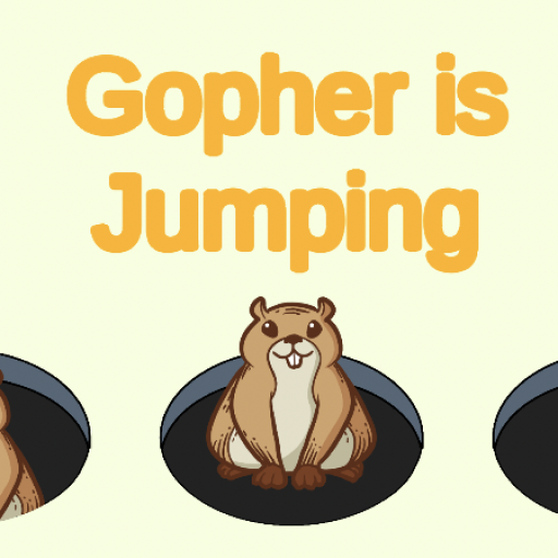 Gopher is jumping