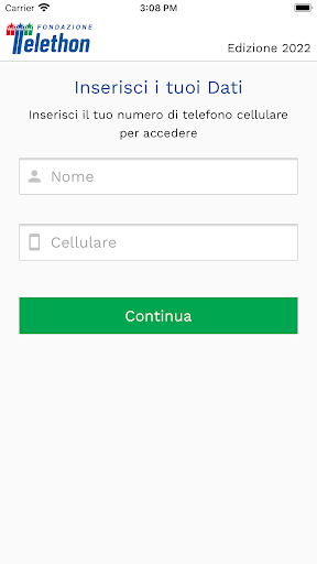 Staffetta Telethon Screen 2