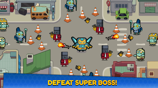 Catch Alien Police Fight