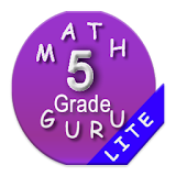 CCSS Fifth Grade Math guru / 5th grade math games icon