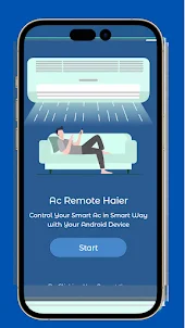 Remote for Haier AC